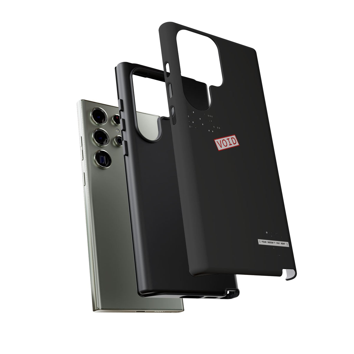 Fear Doesn't Pay Rent — Samsung Galaxy Tough Case