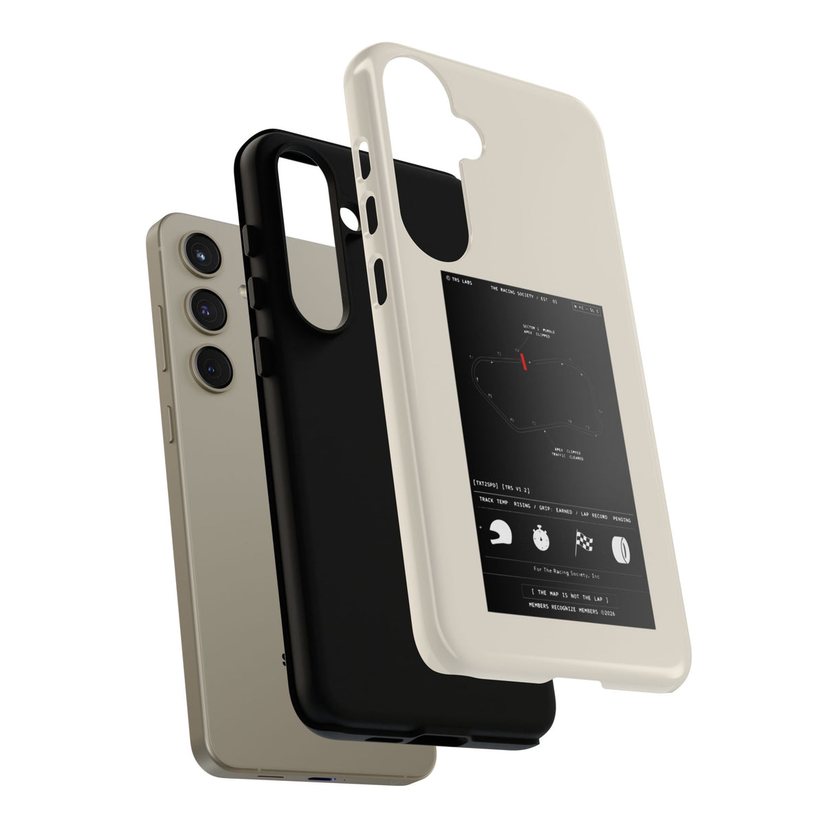 The Map Is Not The Lap — Samsung Galaxy Tough Case