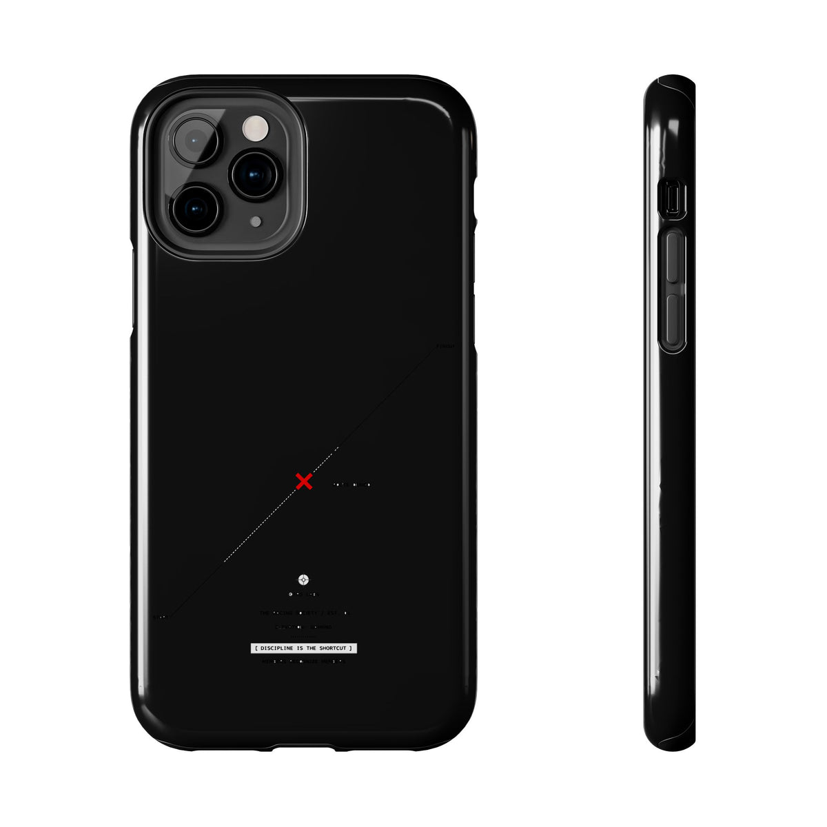 Discipline Is The Shortcut — iPhone Tough Case