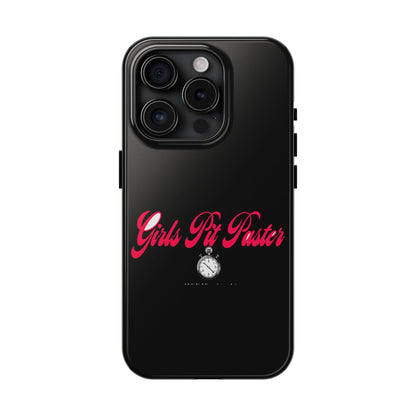 Girls Pit Faster Stopwatch — iPhone Tough Case
