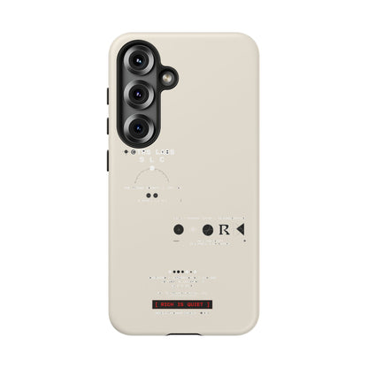 Rich Is Quiet Specimen — Samsung Galaxy Tough Case