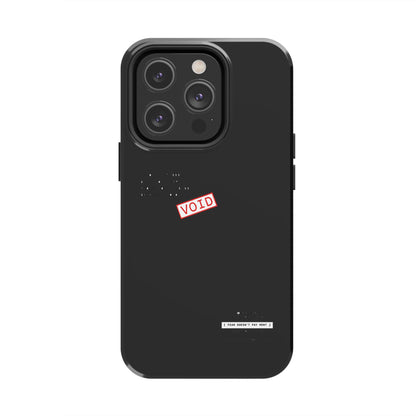 Fear Doesn't Pay Rent — iPhone Tough Case
