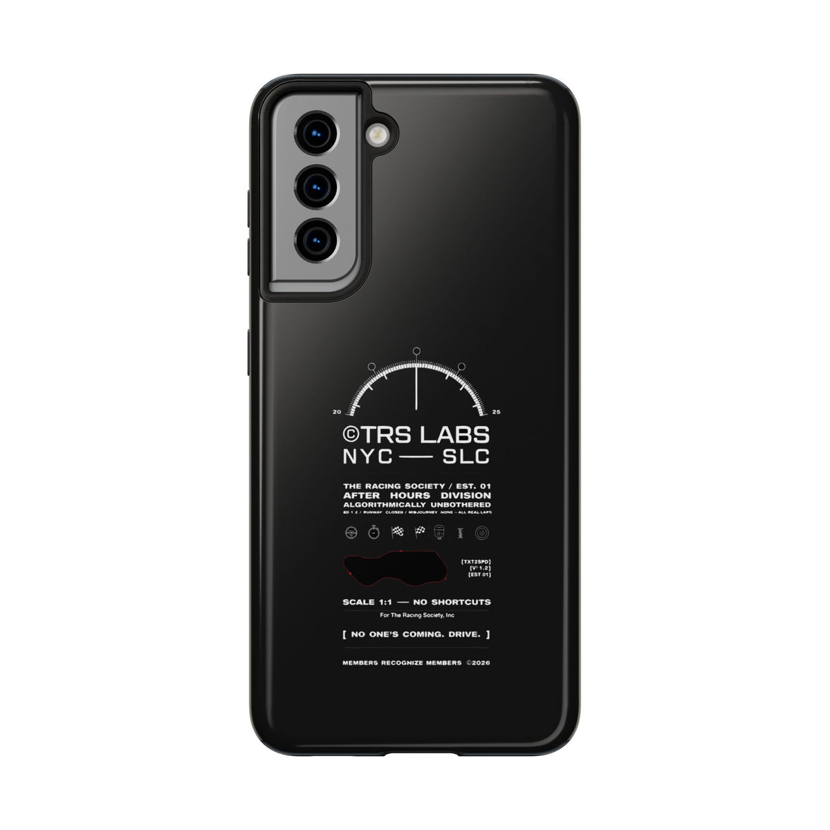 No One's Coming. Drive. — iPhone Tough Case