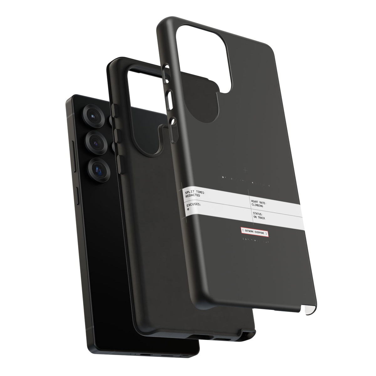 Split Times Redacted — Samsung Galaxy Tough Case