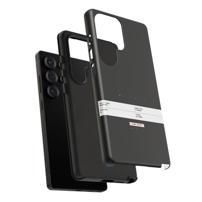 Split Times Redacted — Samsung Galaxy Tough Case
