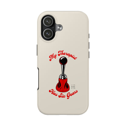 My Therapist Has Six Gears — iPhone Tough Case