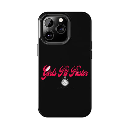 Girls Pit Faster Stopwatch — iPhone Tough Case