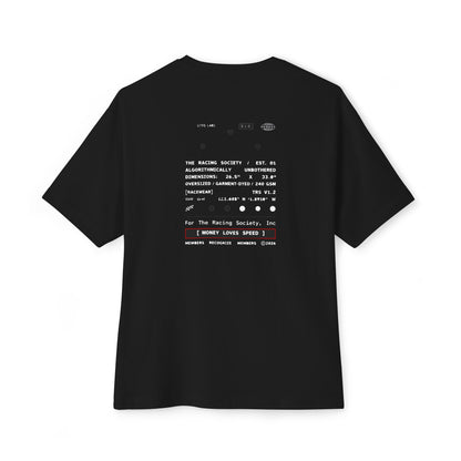 Money Loves Speed — Oversized Boxy Tee