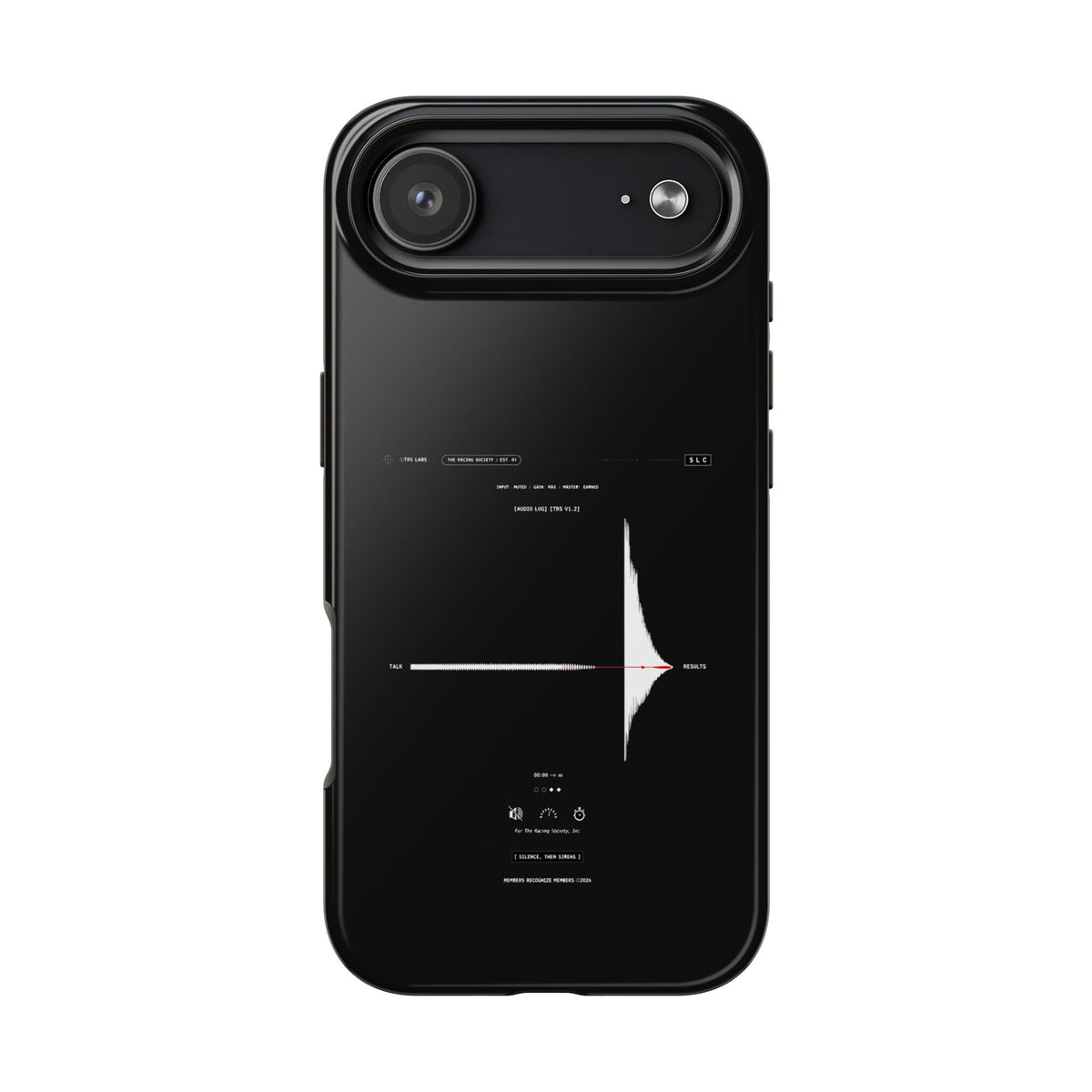 Silence, Then Sirens — iPhone Tough Case