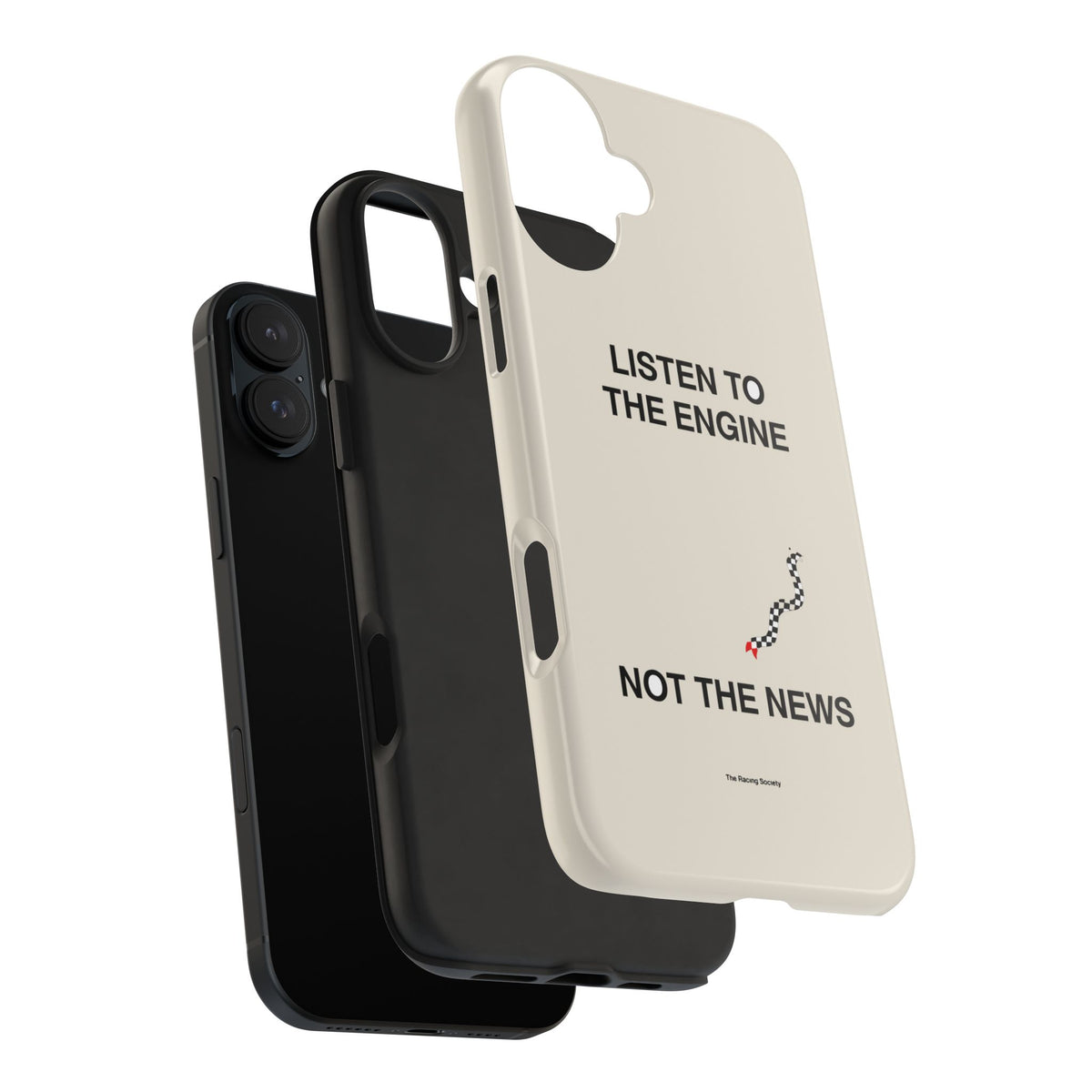 Listen To The Engine, Not The News — iPhone Tough Case
