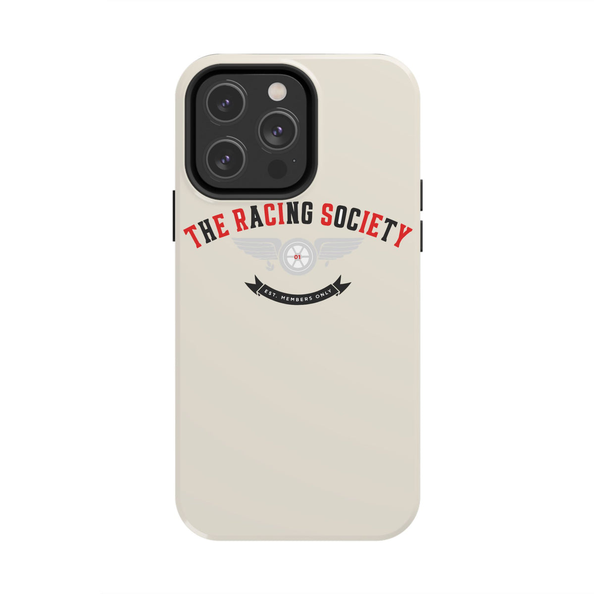 Racing Society Crest — iPhone Tough Case