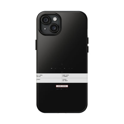 Split Times Redacted — iPhone Tough Case