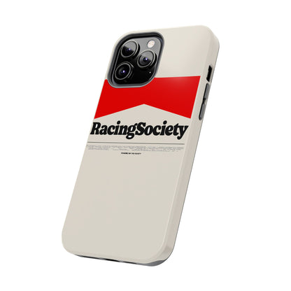Racing Society Box Logo — iPhone Tough Case