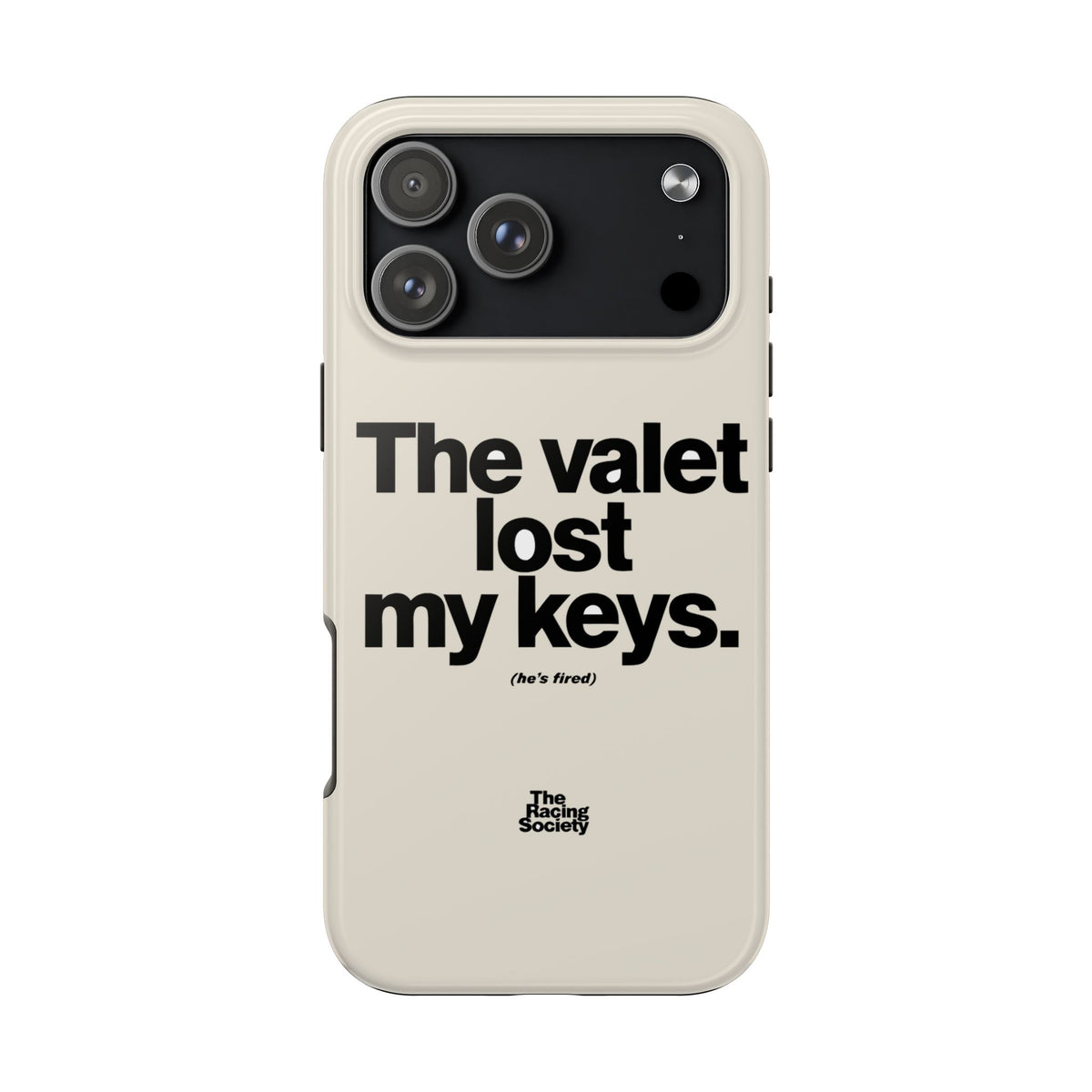 The Valet Lost My Keys — iPhone Tough Case