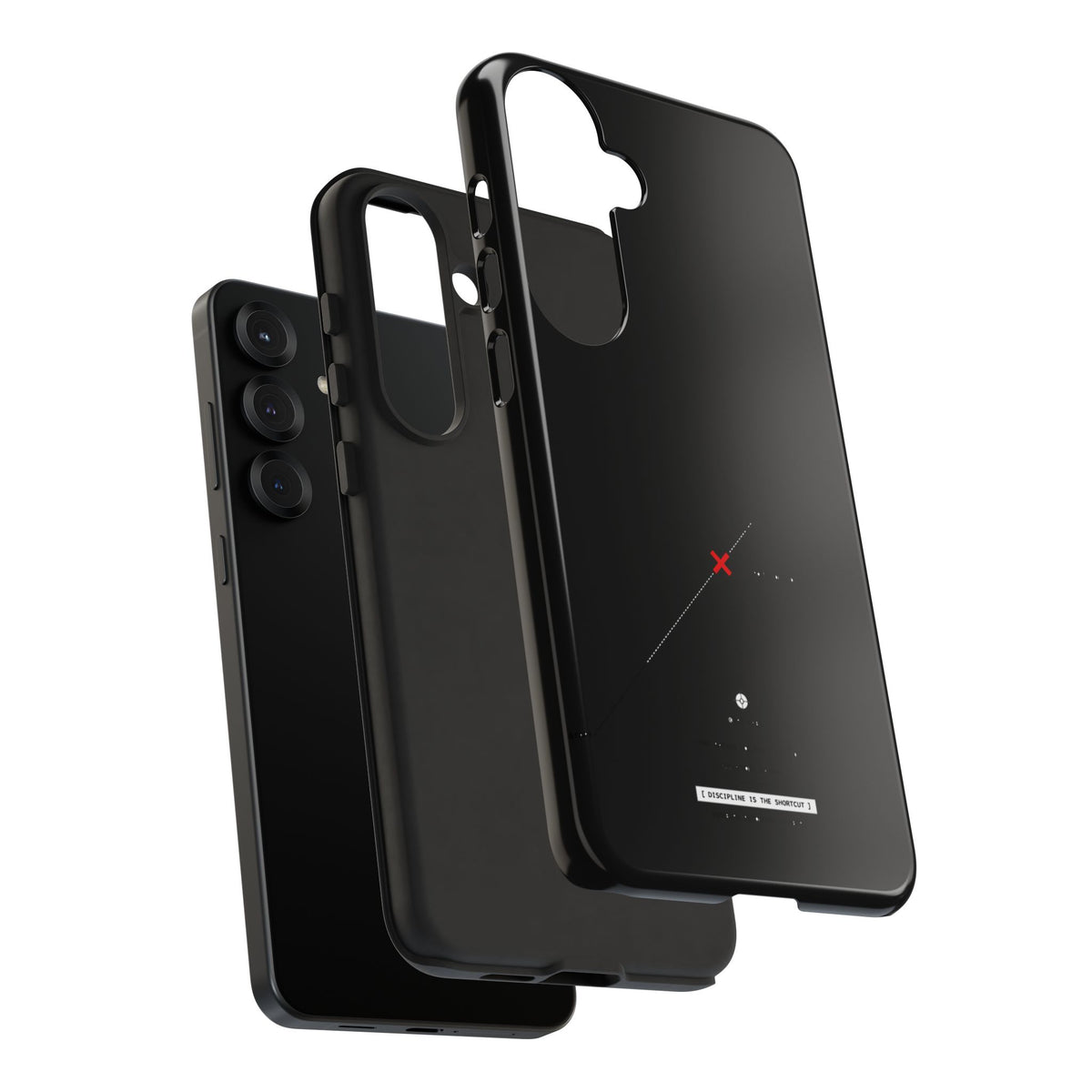 Discipline Is The Shortcut — Samsung Galaxy Tough Case