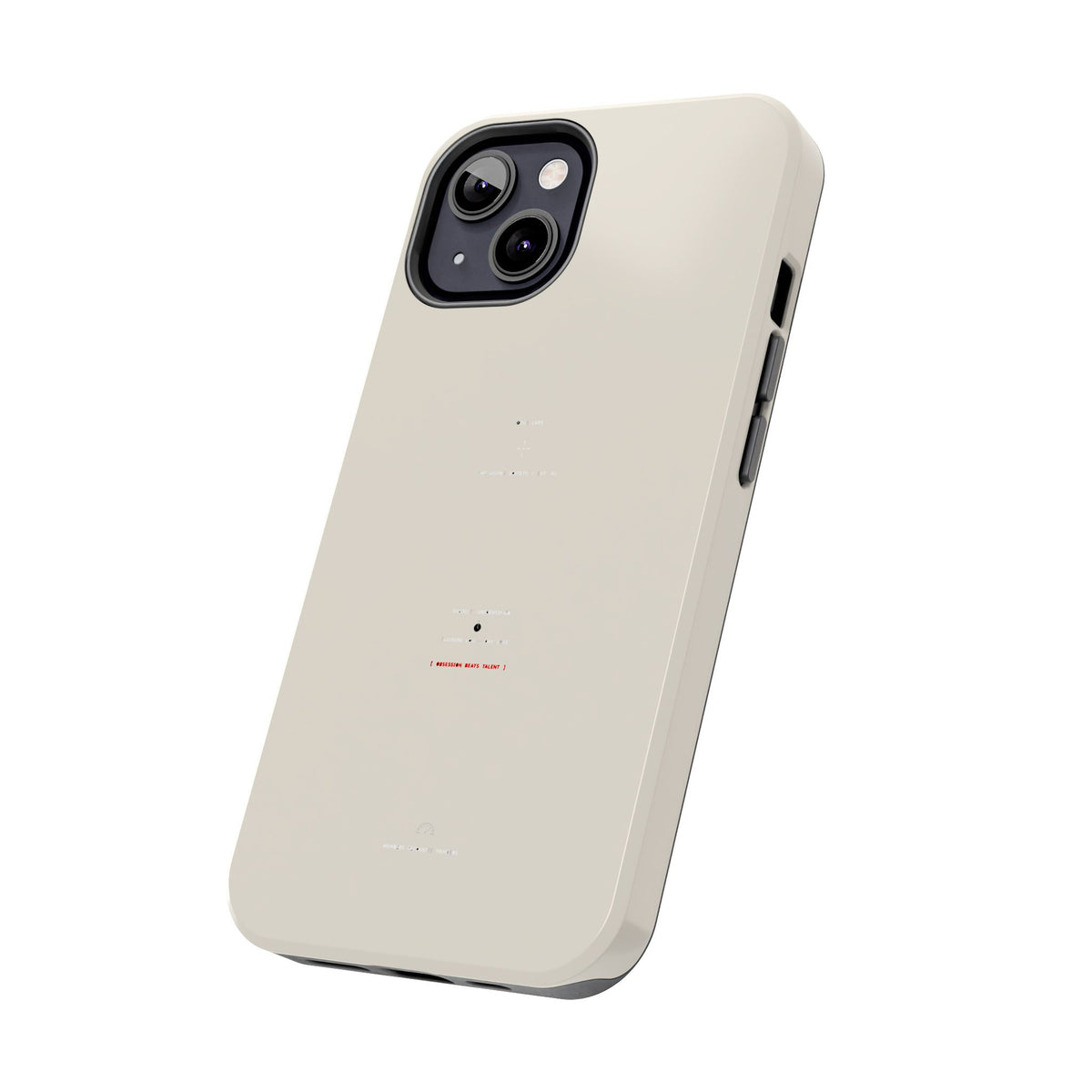 Obsession Has A Spine — iPhone Tough Case