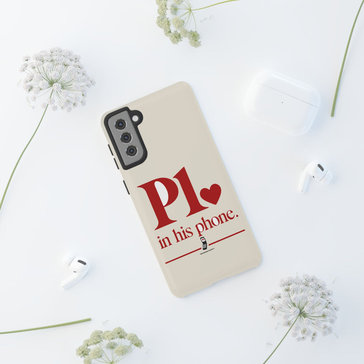 P1 In His Phone — Samsung Galaxy Tough Case