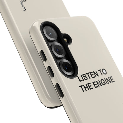 Listen To The Engine, Not The News — Samsung Galaxy Tough Case