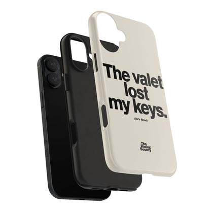 The Valet Lost My Keys — iPhone Tough Case