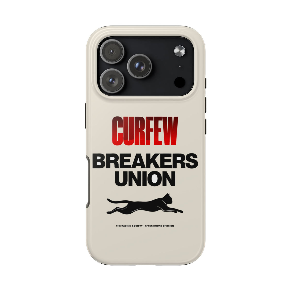Curfew Breakers Union — iPhone Tough Case