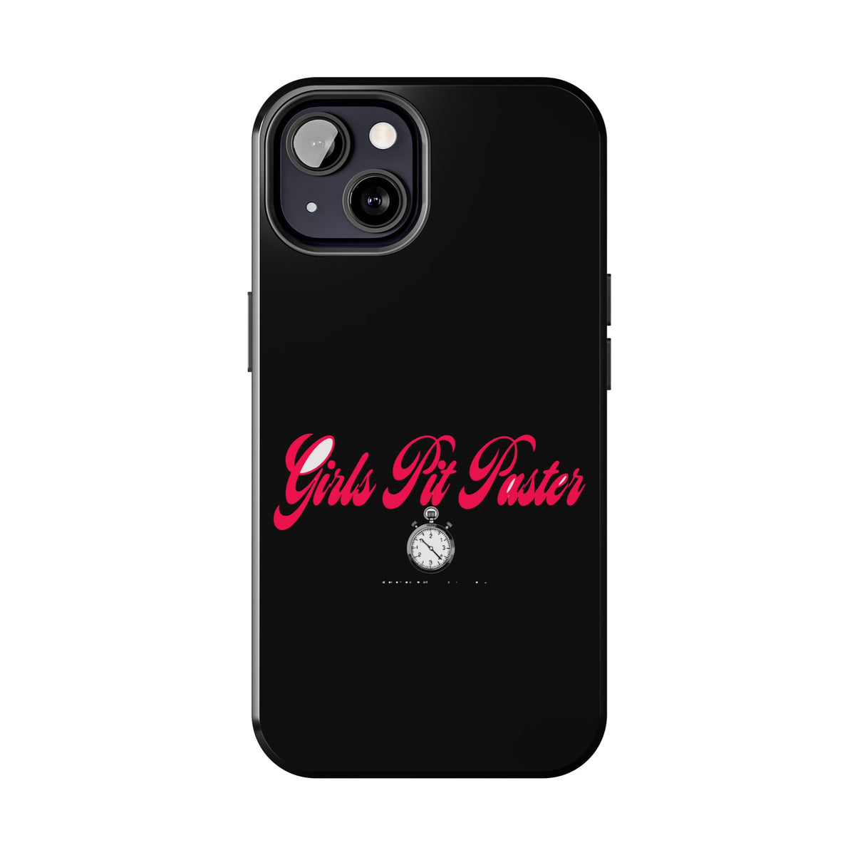 Girls Pit Faster Stopwatch — iPhone Tough Case