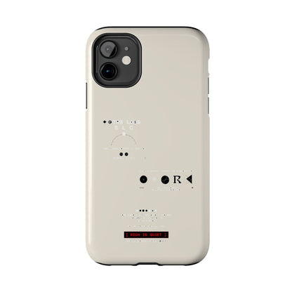 Rich Is Quiet Specimen — iPhone Tough Case