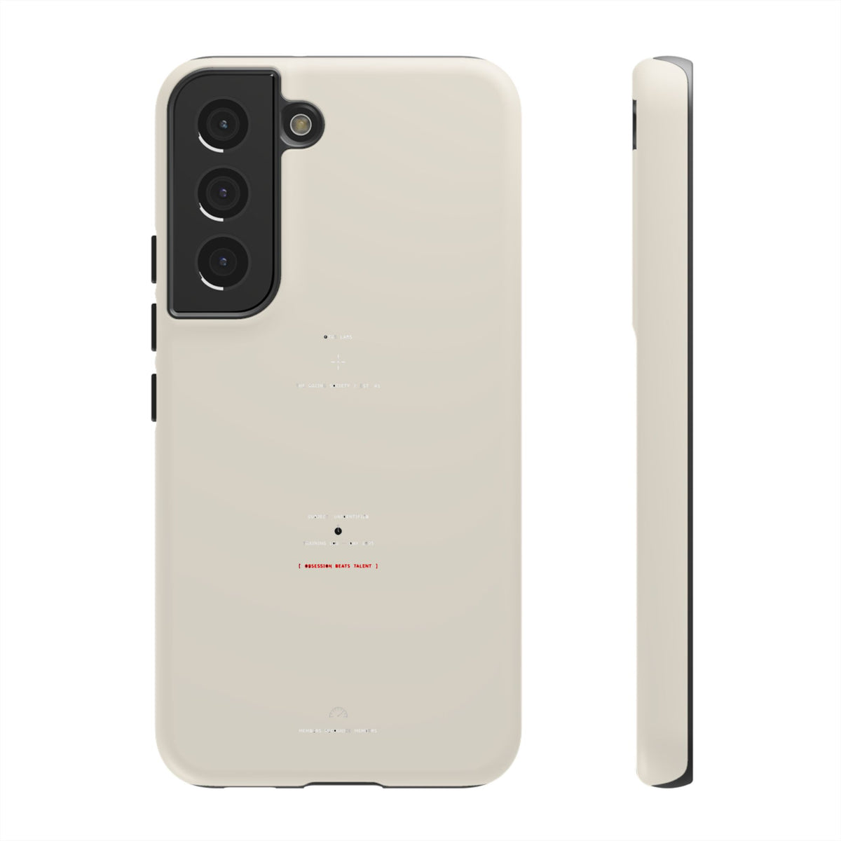 Obsession Has A Spine — Samsung Galaxy Tough Case