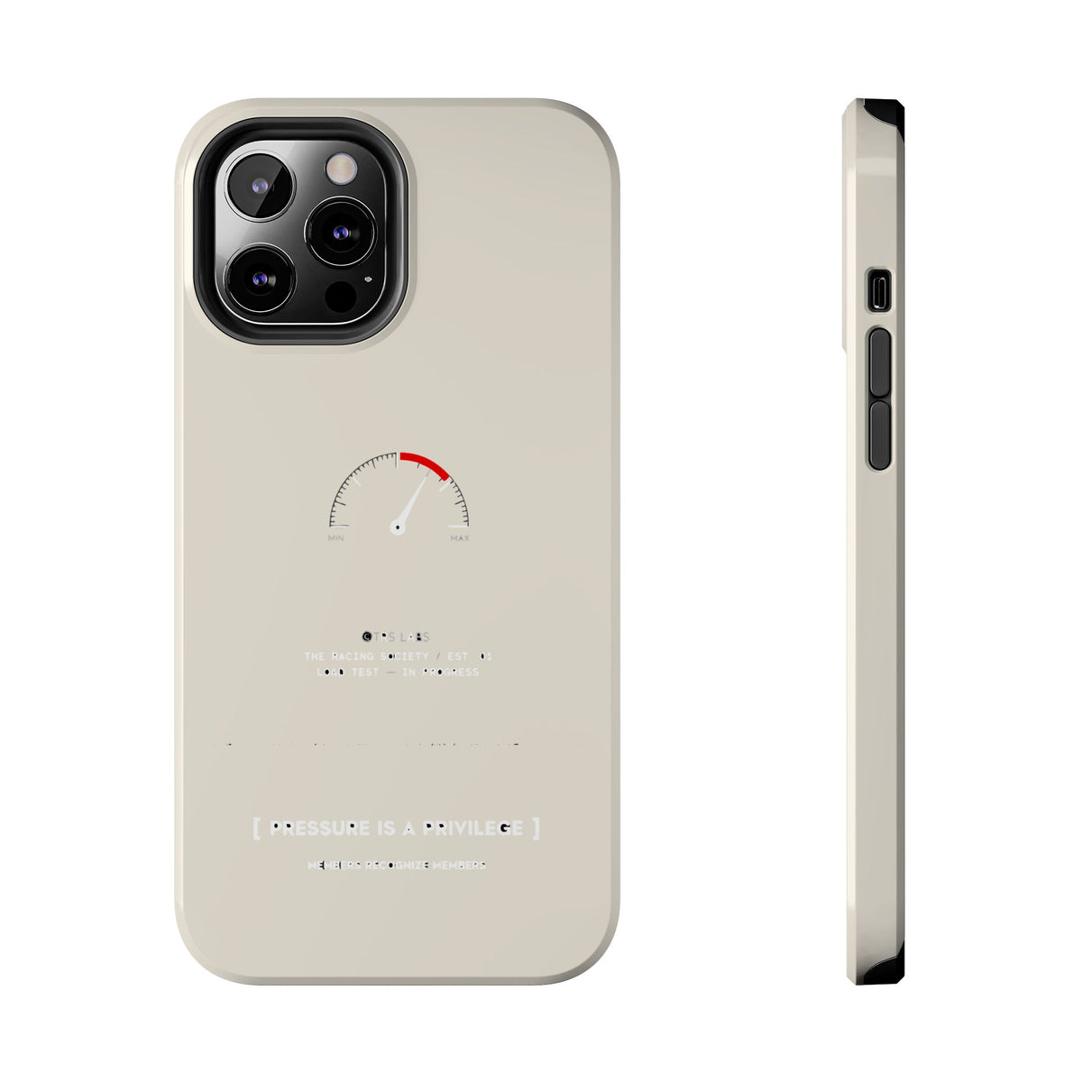 Pressure Is A Privilege — iPhone Tough Case