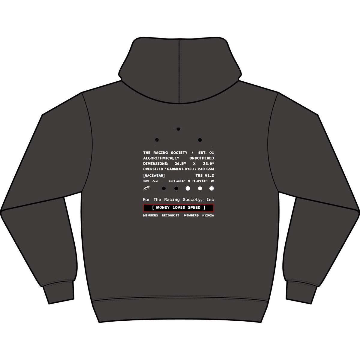 Money Loves Speed — Box Hoodie