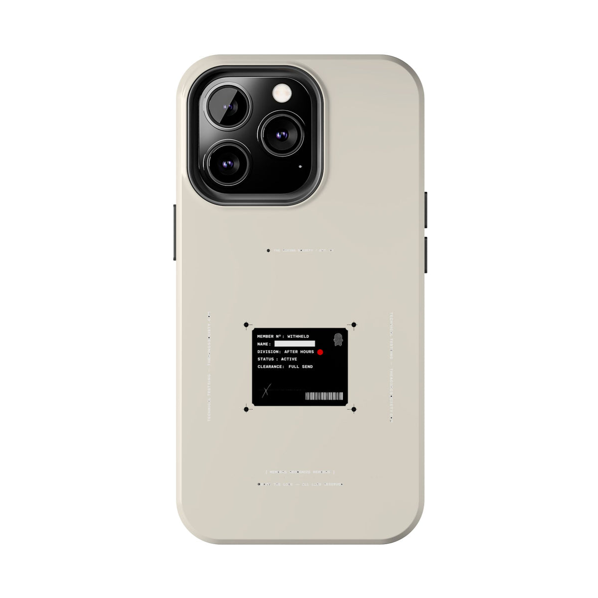 Members Recognize Members — iPhone Tough Case