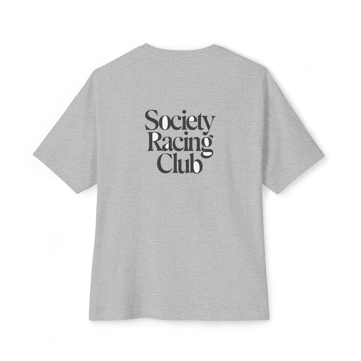 Society Racing Club — Oversized Boxy Tee