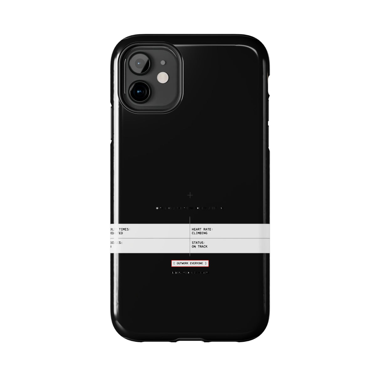 Split Times Redacted — iPhone Tough Case