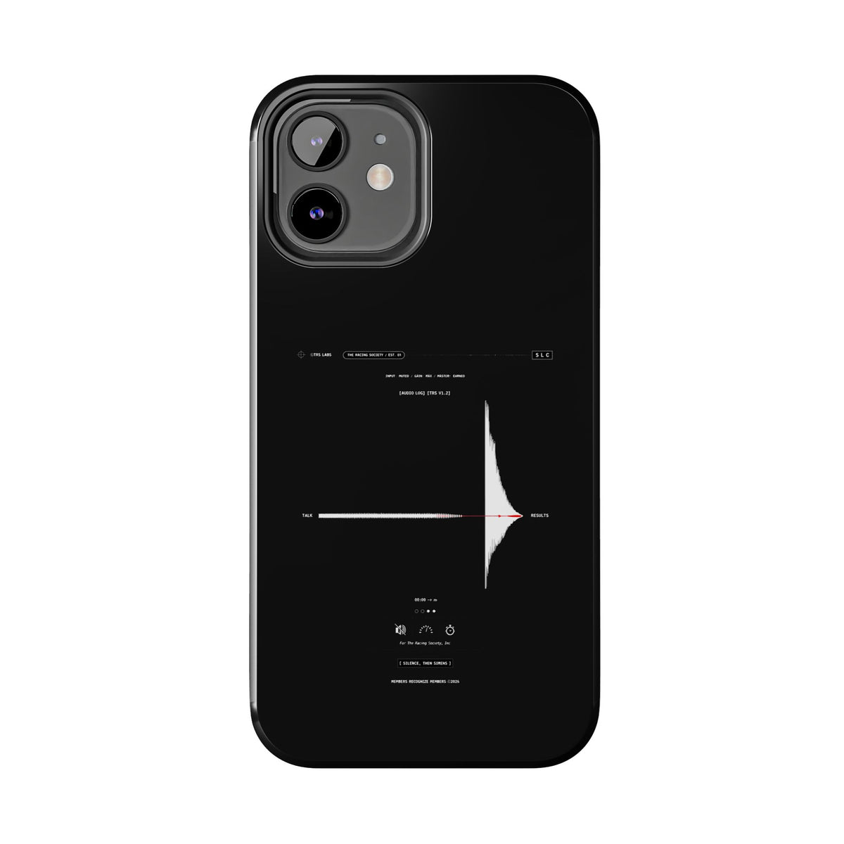 Silence, Then Sirens — iPhone Tough Case