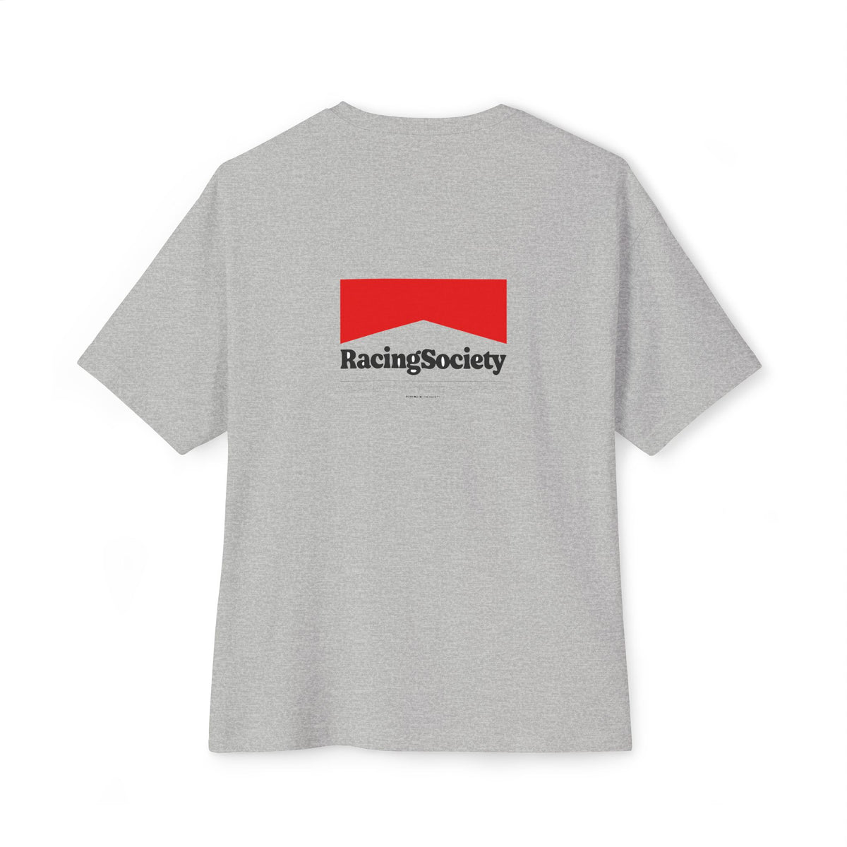 Racing Society Box Logo — Oversized Boxy Tee