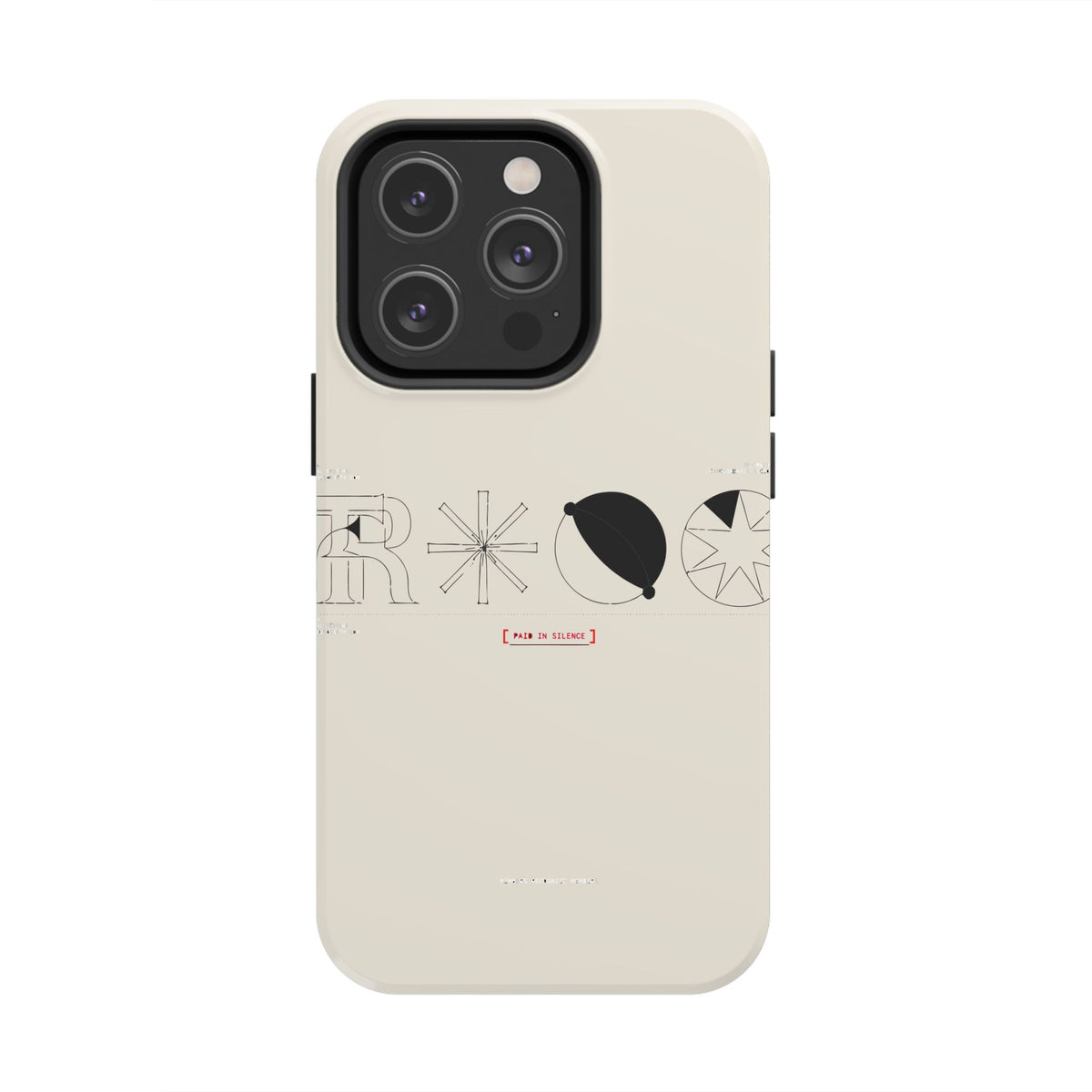 Paid In Silence — iPhone Tough Case