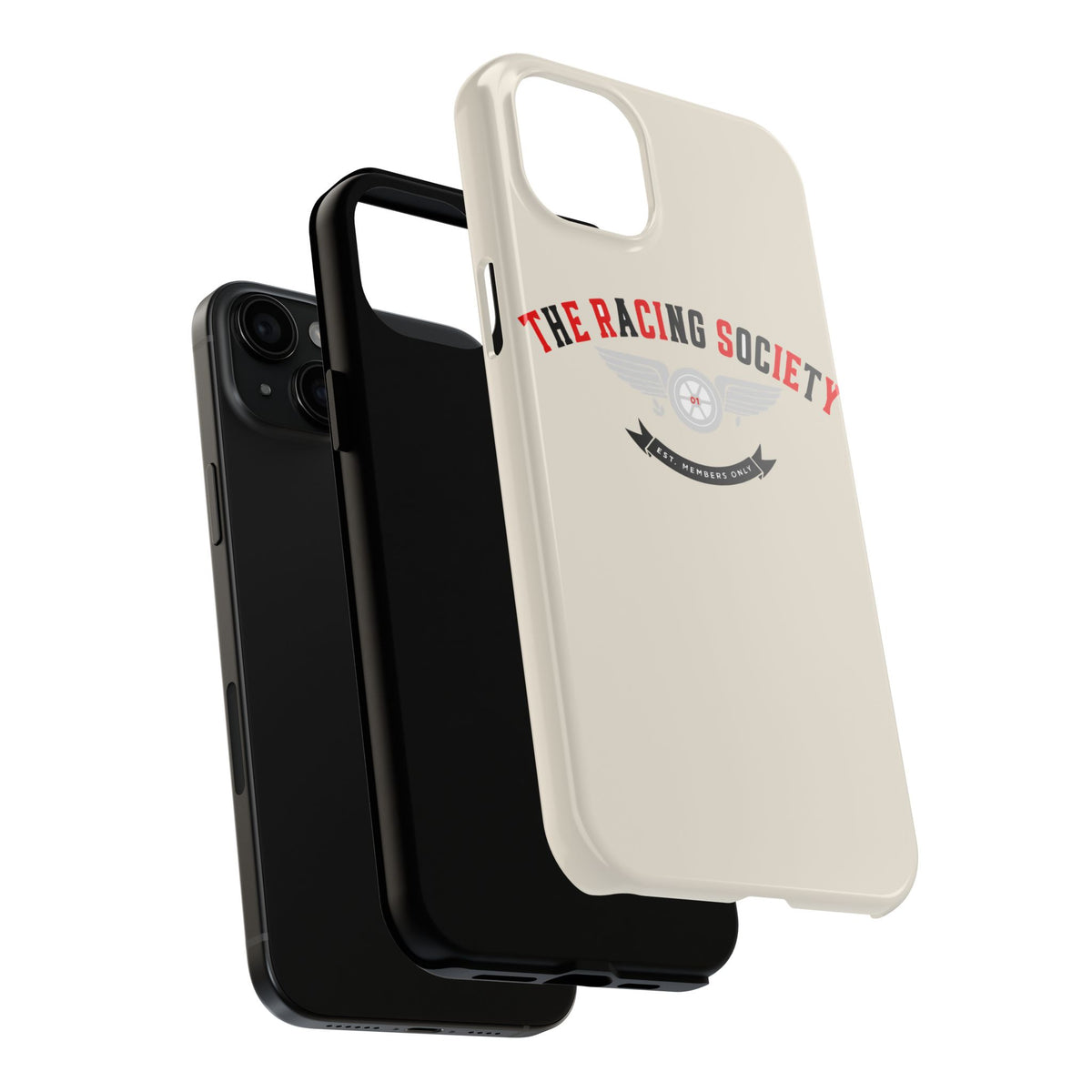 Racing Society Crest — iPhone Tough Case
