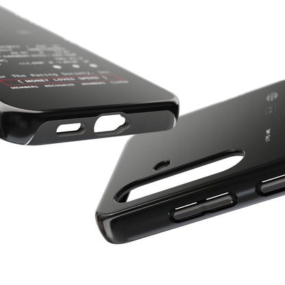 Money Loves Speed Spec — iPhone Tough Case