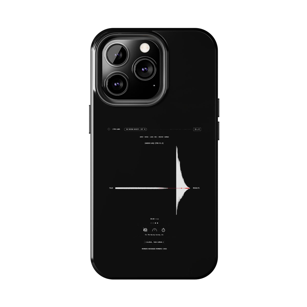 Silence, Then Sirens — iPhone Tough Case