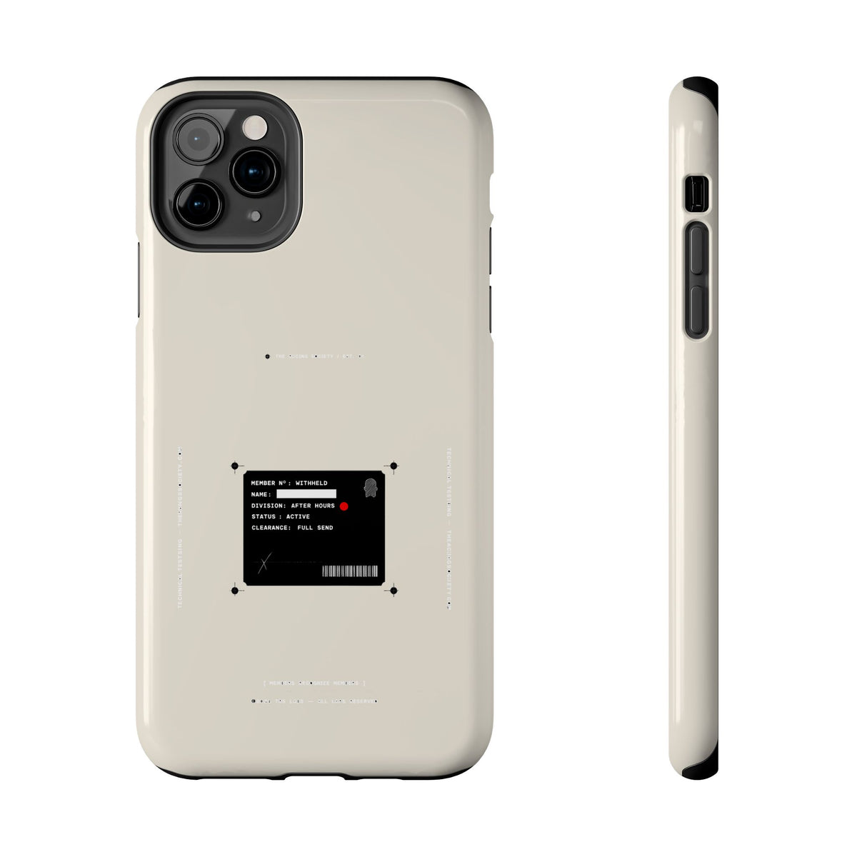 Members Recognize Members — iPhone Tough Case