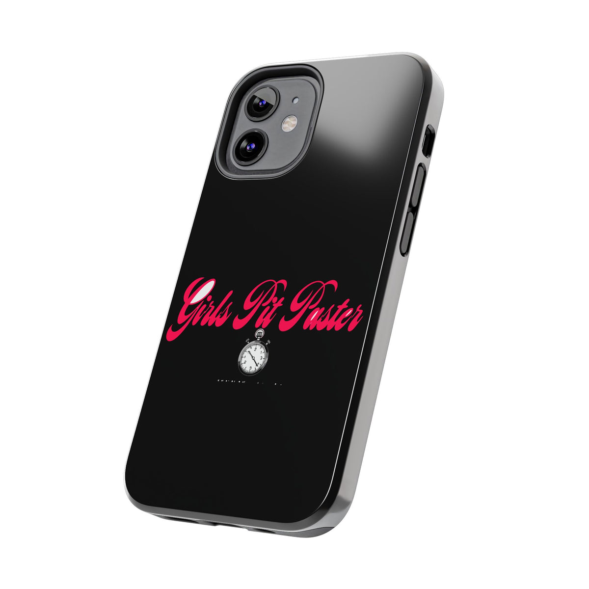 Girls Pit Faster Stopwatch — iPhone Tough Case