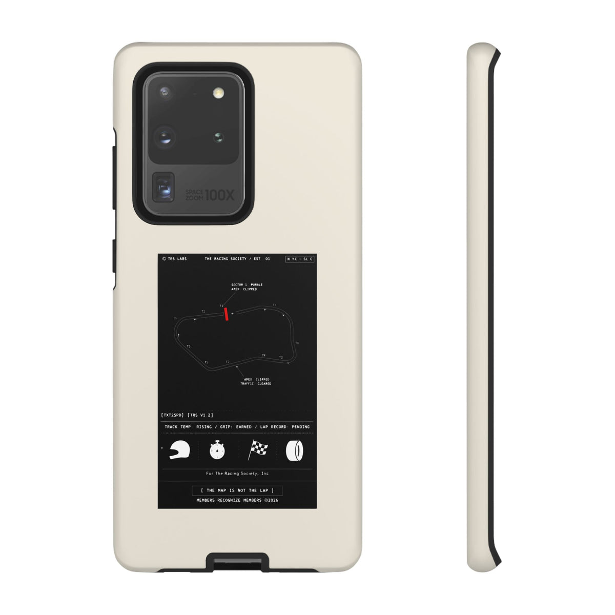 The Map Is Not The Lap — Samsung Galaxy Tough Case