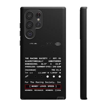 Money Loves Speed Spec — Samsung Galaxy Tough Case