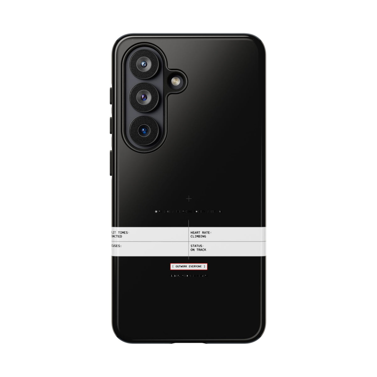 Split Times Redacted — Samsung Galaxy Tough Case