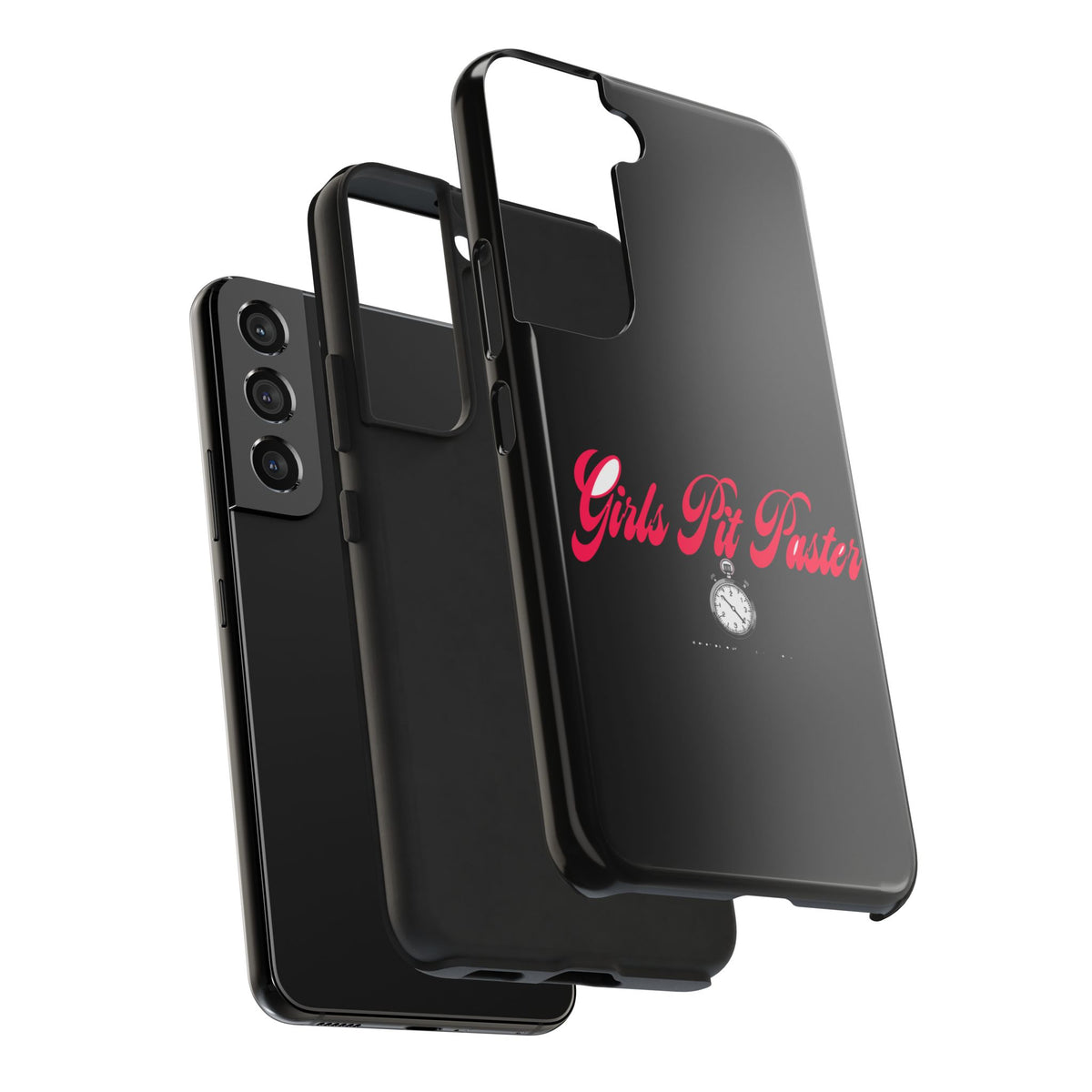 Girls Pit Faster Stopwatch — iPhone Tough Case