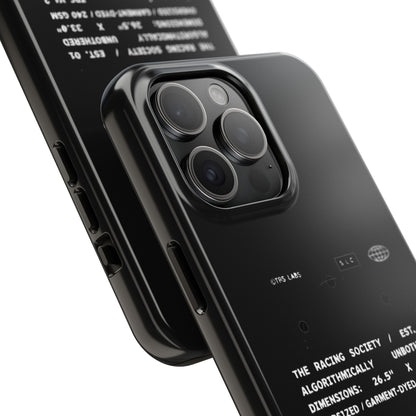 Money Loves Speed Spec — iPhone Tough Case