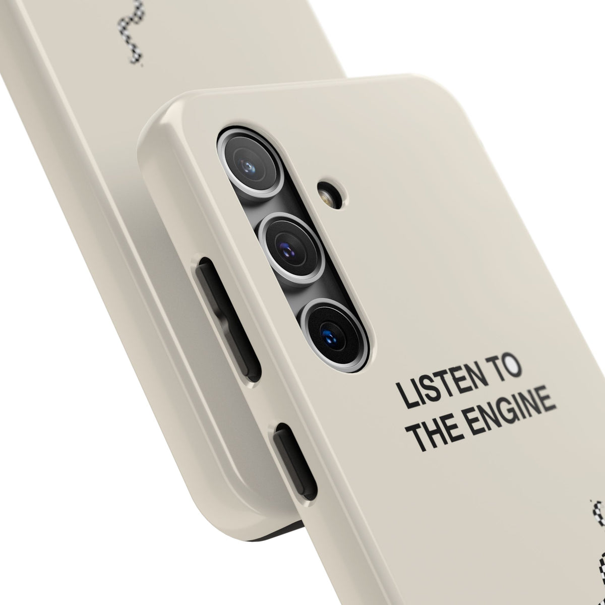 Listen To The Engine, Not The News — iPhone Tough Case