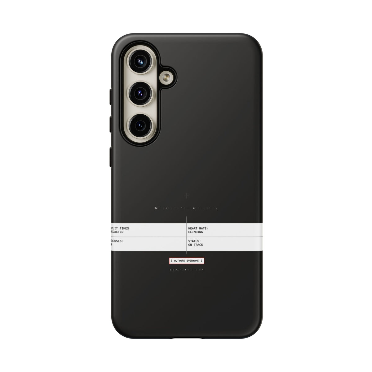 Split Times Redacted — Samsung Galaxy Tough Case