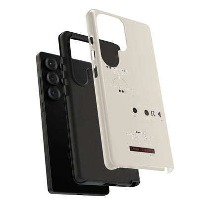 Rich Is Quiet Specimen — Samsung Galaxy Tough Case