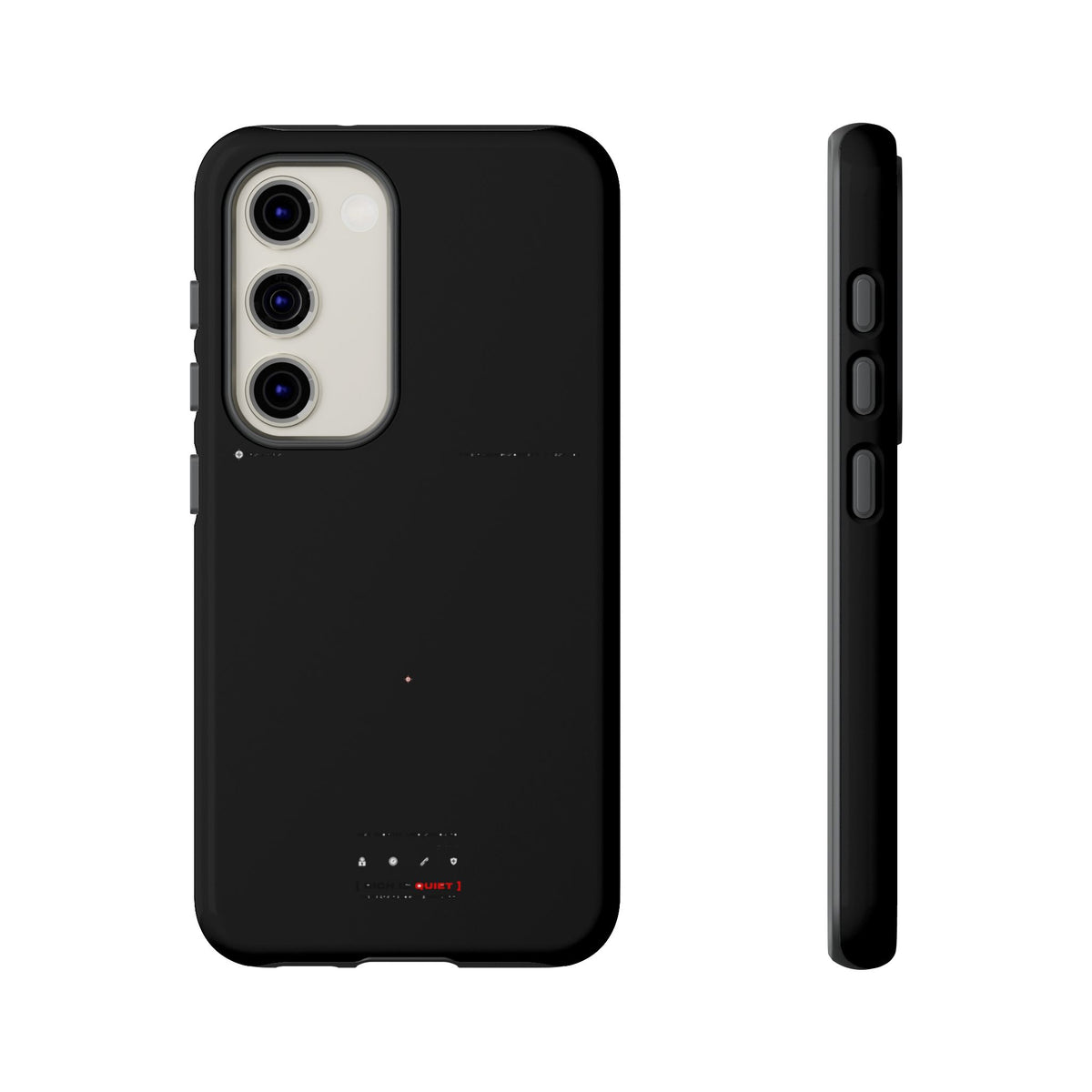 Rich Is Quiet — Samsung Galaxy Tough Case