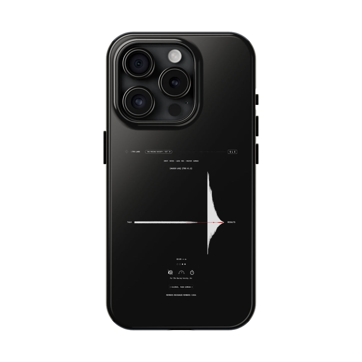 Silence, Then Sirens — iPhone Tough Case